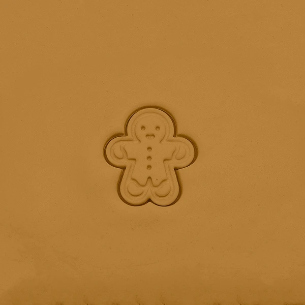 Gingerbread mannetje koekstempel